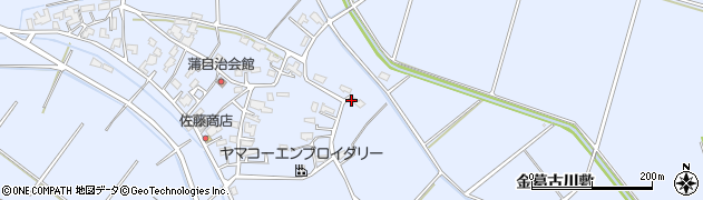 秋田県大仙市神宮寺（萩原）周辺の地図