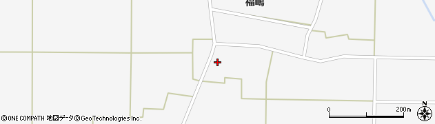 秋田県大仙市横堀福嶋157周辺の地図