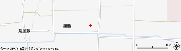 秋田県大仙市太田町駒場舘腰周辺の地図