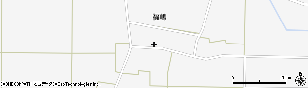 秋田県大仙市横堀福嶋87周辺の地図