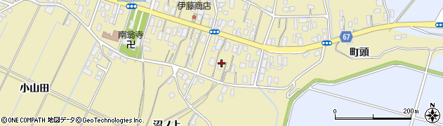 秋田県大仙市北楢岡北楢岡11周辺の地図