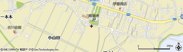 秋田県大仙市北楢岡小山田159周辺の地図