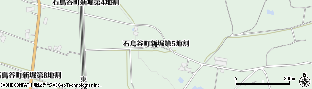 岩手県花巻市石鳥谷町新堀（第５地割）周辺の地図