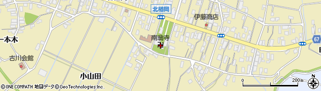 南翁寺周辺の地図