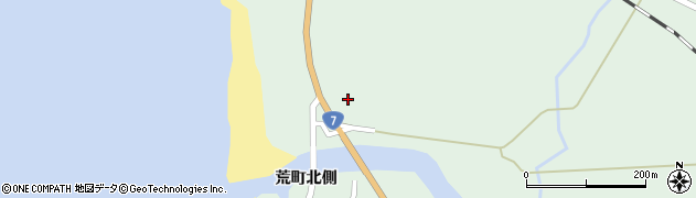 秋田県由利本荘市松ヶ崎（宮ノ腰）周辺の地図