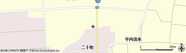 羽後信用金庫太田支店周辺の地図