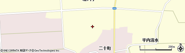 秋田県大仙市太田町横沢堀ノ内1周辺の地図