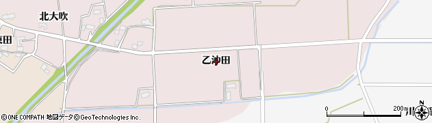 秋田県大仙市清水（乙沖田）周辺の地図