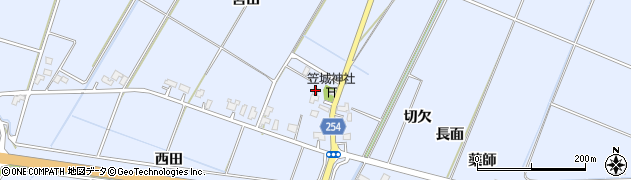 秋田県大仙市神宮寺宮田95周辺の地図