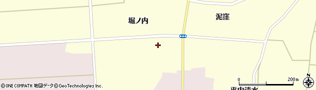 秋田県大仙市太田町横沢堀ノ内48-2周辺の地図