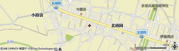 秋田県大仙市北楢岡北楢岡103周辺の地図