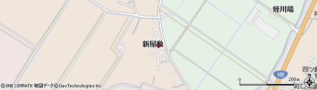 秋田県大仙市四ツ屋新屋敷76周辺の地図