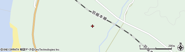 秋田県由利本荘市松ヶ崎宮ノ後周辺の地図