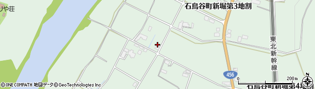 岩手県花巻市石鳥谷町新堀（第２地割）周辺の地図