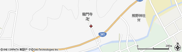 秋田県由利本荘市岩城赤平（向山）周辺の地図