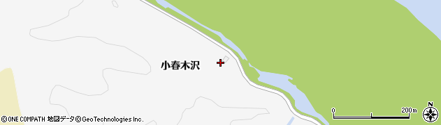 秋田県大仙市南外小春木沢26周辺の地図