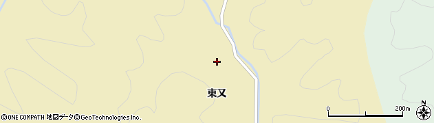 秋田県秋田市雄和神ケ村中崎周辺の地図