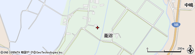 秋田県大仙市長戸呂本郷85周辺の地図
