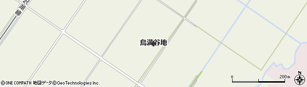 秋田県大仙市鑓見内（鳥満谷地）周辺の地図