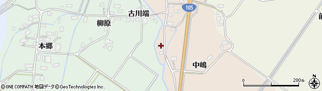 秋田県大仙市四ツ屋水木田86周辺の地図