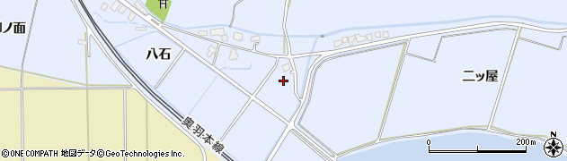 秋田県大仙市神宮寺山岸周辺の地図