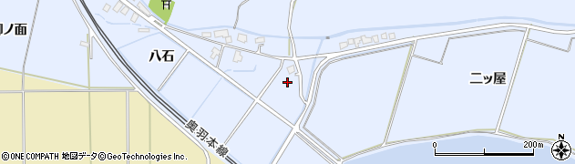 秋田県大仙市神宮寺（山岸）周辺の地図
