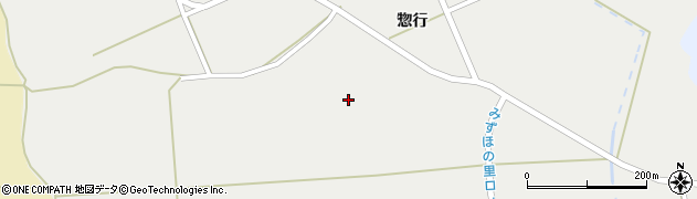 秋田県大仙市太田町太田惣行95周辺の地図