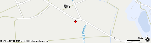秋田県大仙市太田町太田惣行33周辺の地図