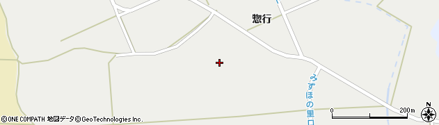秋田県大仙市太田町太田惣行102周辺の地図