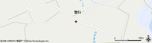 秋田県大仙市太田町太田惣行周辺の地図