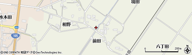 秋田県大仙市鑓見内相野96周辺の地図