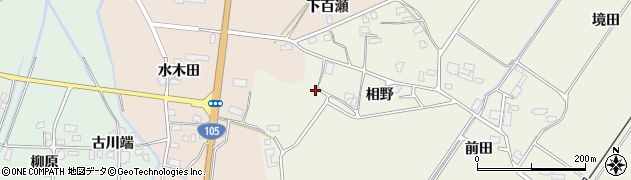 秋田県大仙市鑓見内相野65周辺の地図