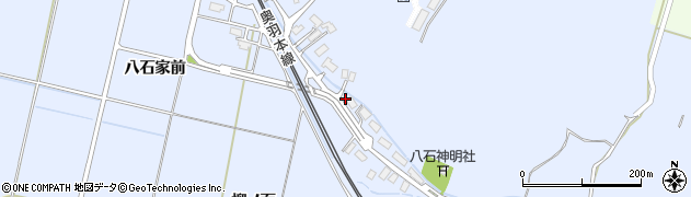 秋田県大仙市神宮寺（八石）周辺の地図