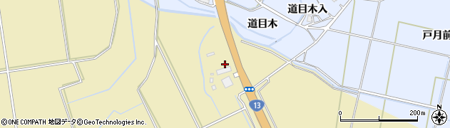 秋田県大仙市北楢岡（下中野）周辺の地図