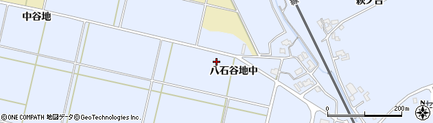 秋田県大仙市神宮寺（八石谷地中）周辺の地図
