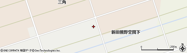 秋田県大仙市太田町太田新田熊野堂関下218周辺の地図