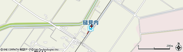 秋田県大仙市周辺の地図