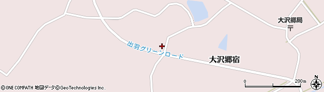秋田県大仙市大沢郷宿二ノ台31周辺の地図