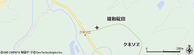秋田県秋田市雄和碇田クネソヱ109周辺の地図