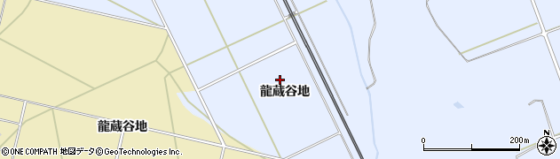 秋田県大仙市神宮寺（龍蔵谷地）周辺の地図