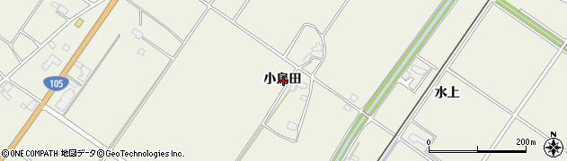 秋田県大仙市鑓見内小鳥田周辺の地図