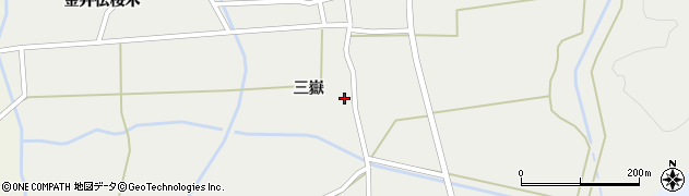 秋田県大仙市太田町太田三嶽218周辺の地図