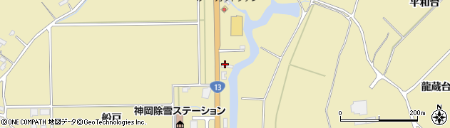 秋田県大仙市北楢岡長丁場65周辺の地図