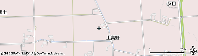 秋田県大仙市清水下黒土393周辺の地図