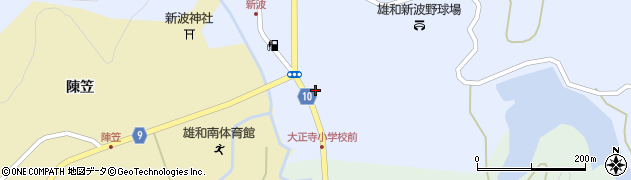 秋田東警察署大正寺駐在所周辺の地図