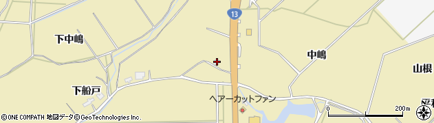 秋田県大仙市北楢岡下船戸89周辺の地図