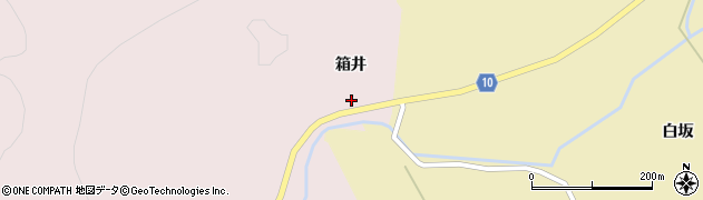 秋田県大仙市大沢郷宿箱井14周辺の地図