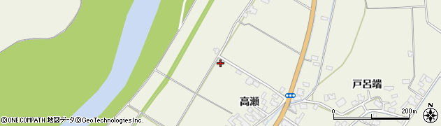 秋田県大仙市長野開153周辺の地図