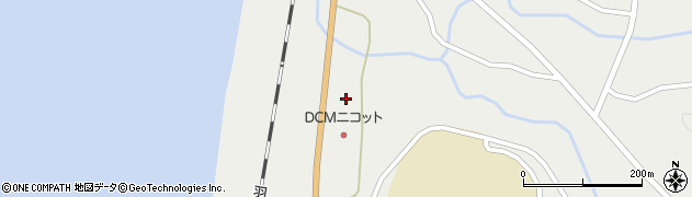 秋田県由利本荘市岩城二古（向村）周辺の地図