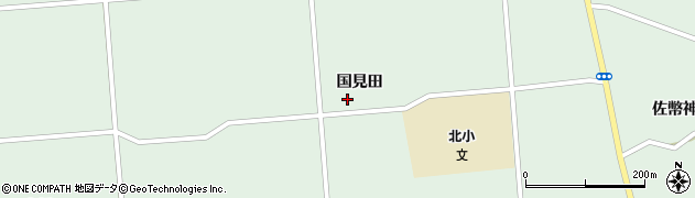 秋田県大仙市太田町国見（国見田）周辺の地図